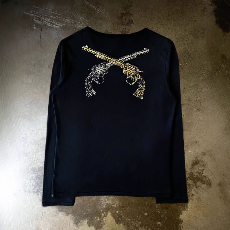 European and American Style Cross-Border Printed Round-Neck Sweatshirt Short-Sleeve T-Shirt Pullover Retro Jacket Street Fashion European and American Style Cross-Border Printed Round-Neck Sweatshirt Short-Sleeve T-Shirt Pullover Retro Jacket Street Fashion