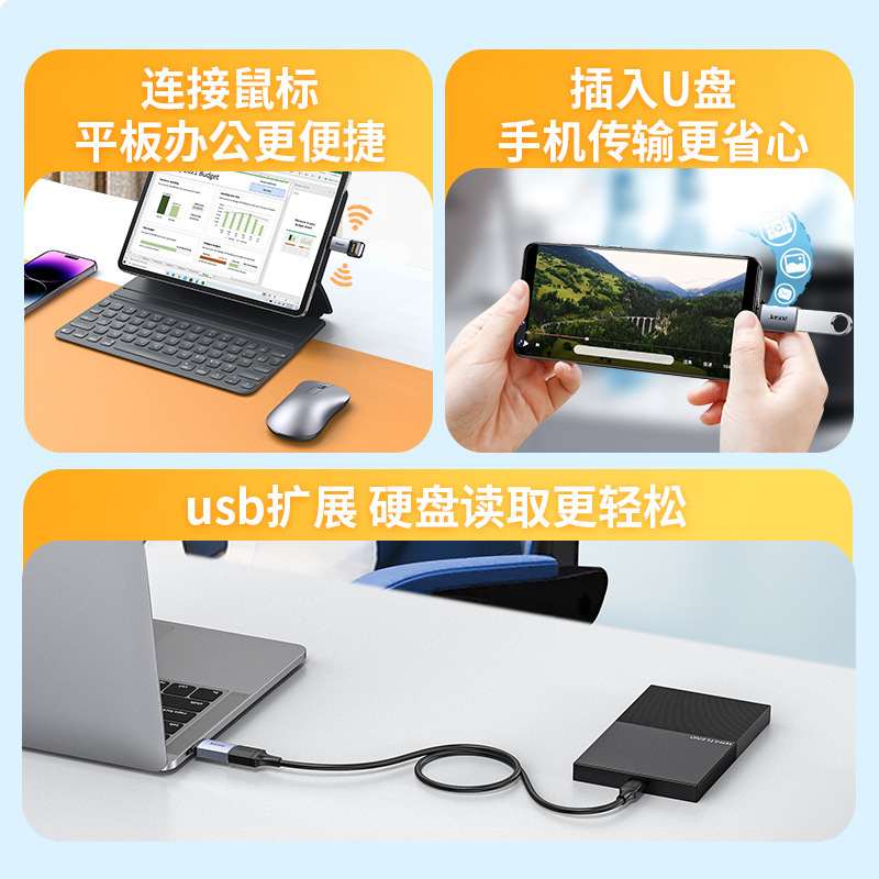 携帯電話タブレット U ディスクコンバータ OTG usb3.2 アダプタに適した Type-C - USB アダプタ|undefined