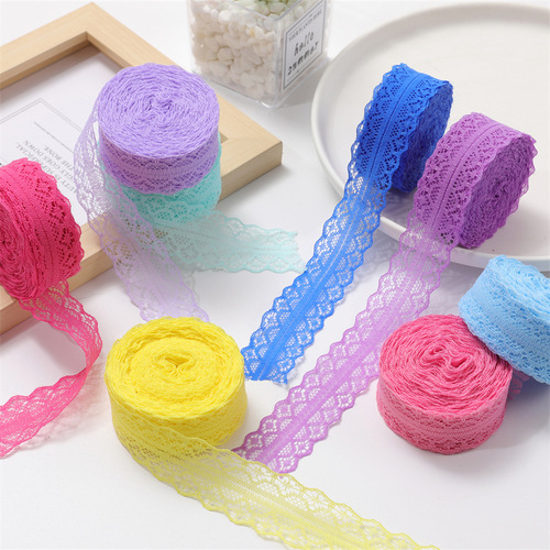 3cm no-stretch lace edge, clothing accessories bow lace edge, curtain lace edge, direct factory supply, 10 meters per roll