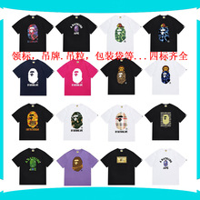 BAPE T Shirt 2024SS�ļ�Գ���^С�����Բ���Ůͬ�����A�IT����