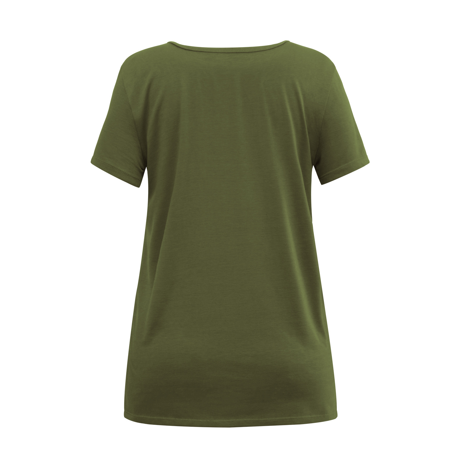 U-Neck Short-Sleeved T-Shirt NSMDF104361