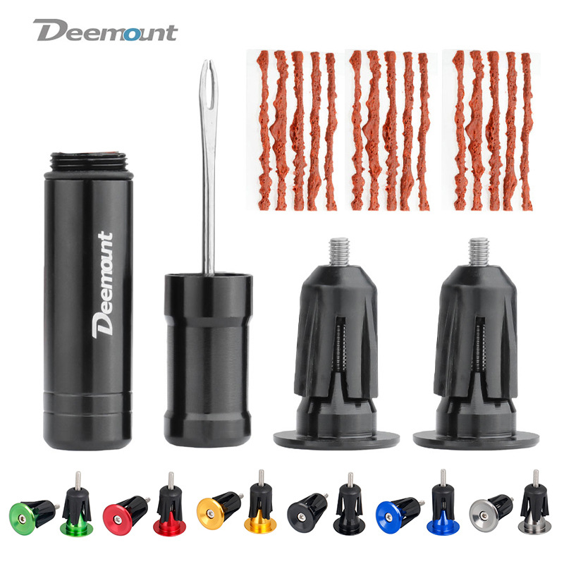 Mountain bike vacuum tire repair tool tire repair fork drill handlebar plug handlebar riding accessories