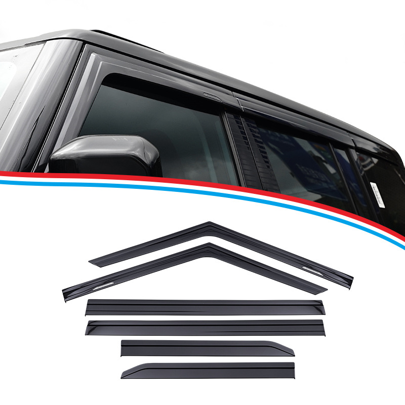 Aplicable icar03 ventana de coche ceja de lluvia parasol especial protección para el sol Chery Jaecoo J6 visor de ventana
