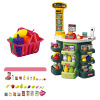 Children's family realistic big checkout, toy, set, Birthday gift