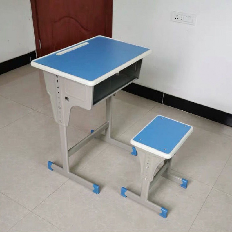 단일 기둥 테이블과 의자 파란색과 흰색 - 도매 - 8개 세트 이상 무료 배송