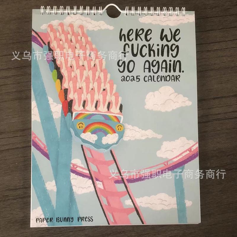 クロスボーダー HERE WE FUCKING GO AGAIN 2026 CALENDAR もう一度カレンダー|undefined