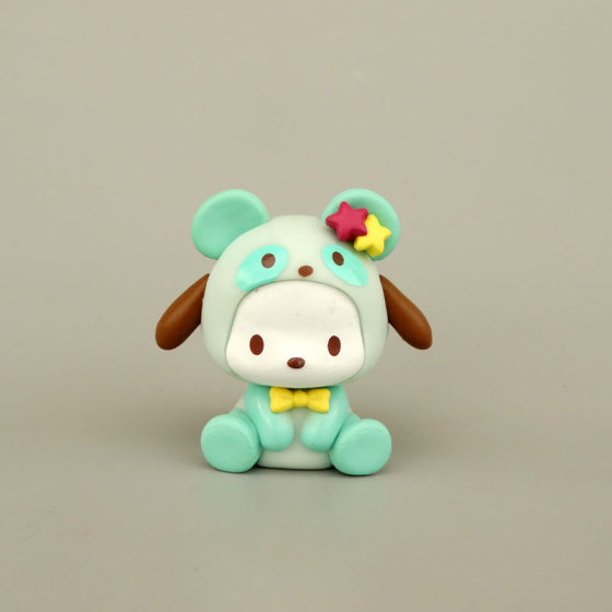 Cartoon cute Pacha dog sitting hand-made doll model baking cake decoration
