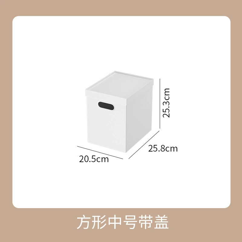 Storage box for documents, food play, toy, capacious square bookshelf