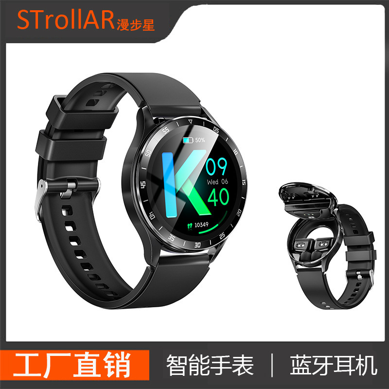 X7 Ping for X10 Smart Watch Bluetooth Headset 2-in -1 TWS Headset Call Test NFC Bracelet
