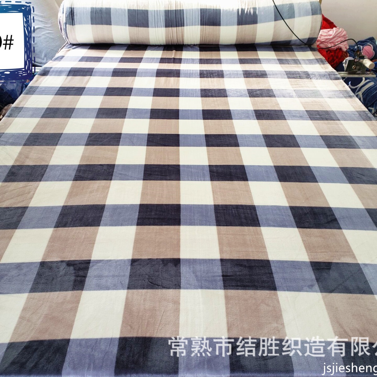 大量供应现货双面印花加厚珊瑚绒布 珊瑚绒毯 珊瑚绒面料
