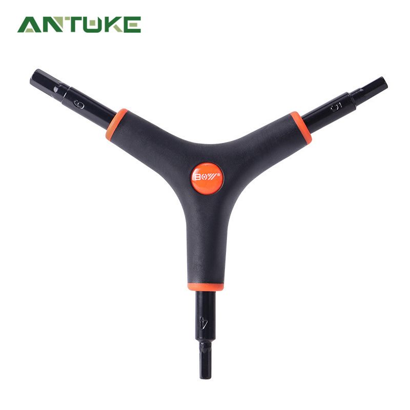 Boy Mountain Bike Repair Tools Practical Three-Pronged Hexagonal Tools Repair Tools 4Mm/5Mm/6Mm
