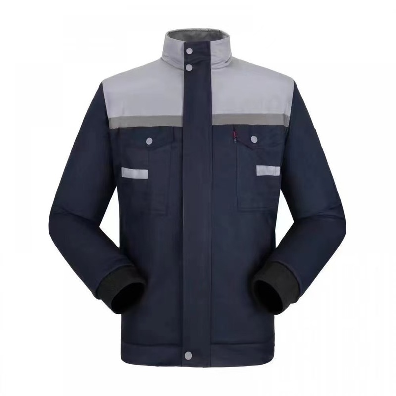 冬季工作服防寒棉棉衣加厚劳保服工厂车间厂服工装印字加厚棉服|undefined