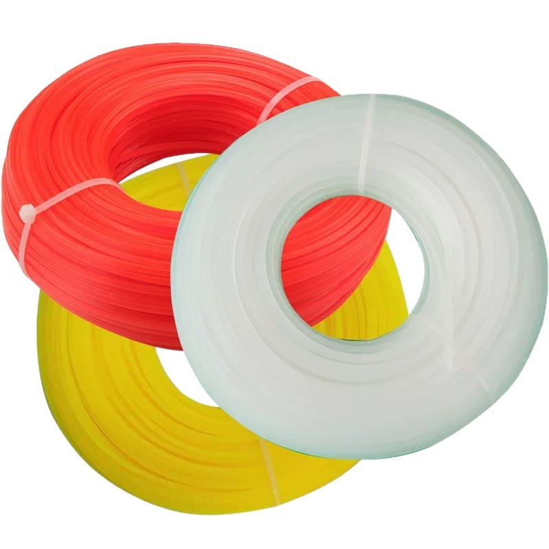 Corte de riego cortadora 2.4 / 2.7 cuerda de hierba cabeza de hierba 3.0 alambre de acero espiral diente de sierra línea de corte de hierba accesorios comunes