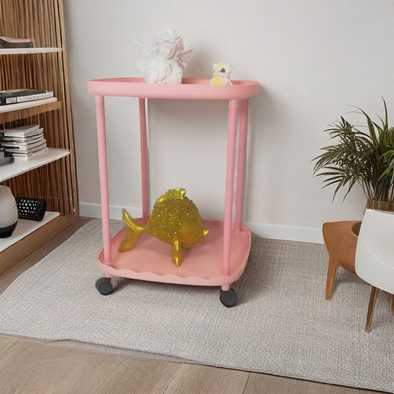 인스타 스타일 인터넷 연예인 인기 수납선반 - 다층 수납 - [피오니 핑크]