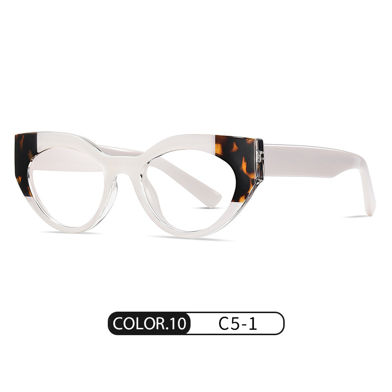 Nuevas gafas de sol de hoja S26105 Gafas retro anti-azul de moda europea y americana Gafas de sol polarizadas para mujer de tiro callejero