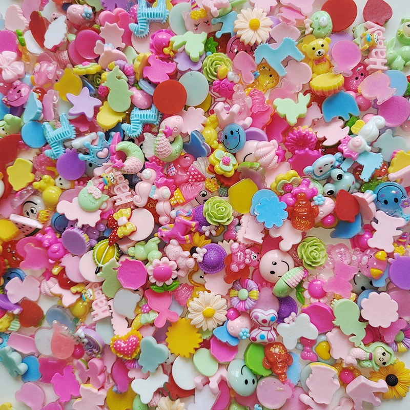Cartoon accessories, nail decoration, phone case, children's hairgrip, hair rope