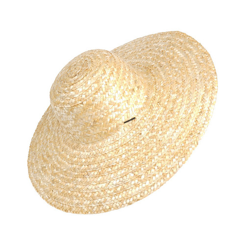 Old-fashioned farmer's straw hat men's large-brimmed wheat straw straw sunshade and sun protection hat women's summer construction site agricultural children's painting