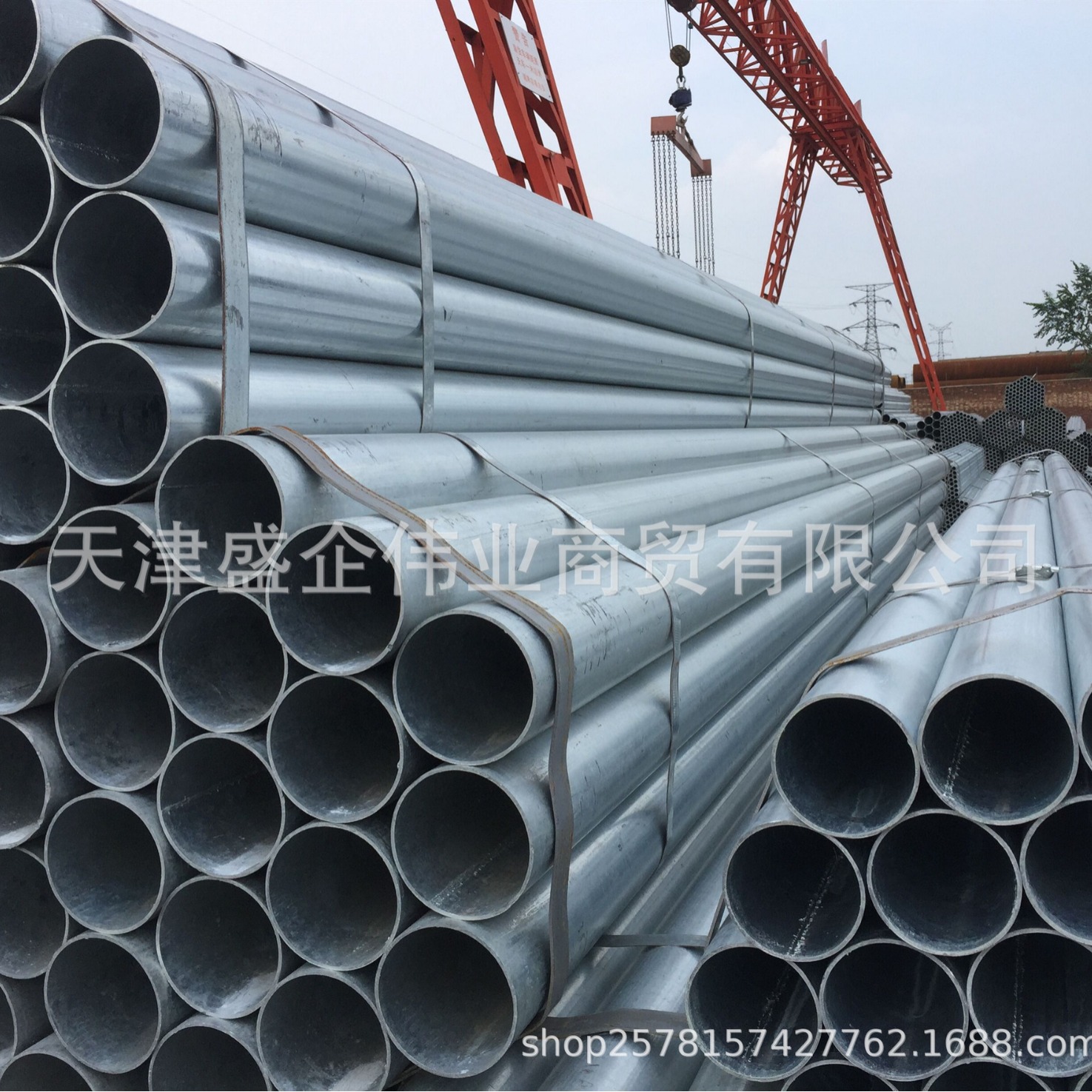 镀锌管加工定制 10mm25mm4分6分正方形镀锌圆钢管 批发优惠