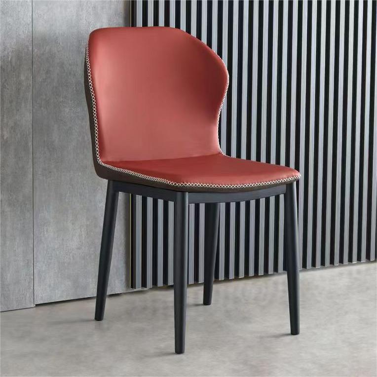 Silla de comedor de exportación de lujo ligero doméstico silla de respaldo de hierro forjado moderna y simple silla de hotel de mesa de comedor silla de recepción