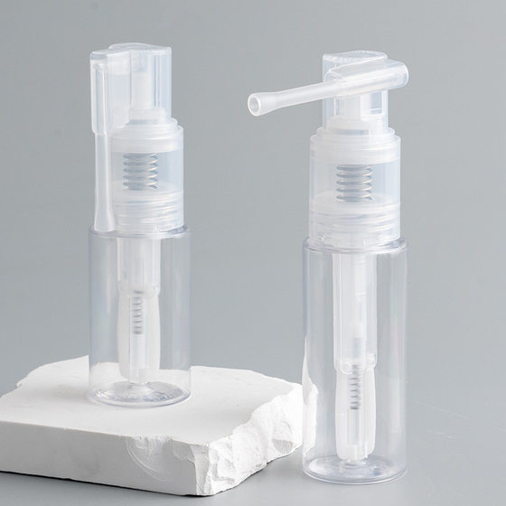 Rocker Nozzle Powder Powder Quantitative Spray Bottle Long Mouth Nasal Spray Spray Bottled Watermelon Cream Spray Powder Bottle