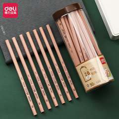 The Delight Pencil S907/S908, suitable for primary and secondary school students, is used for sketching, painting, writing, and office work. It comes in a natural wood color and includes 50 pencils.