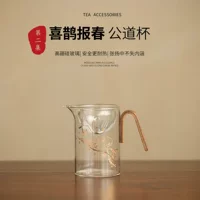 Вторая серия Чайная кружка из стекла, набор для чая с аксессуарами, увеличенная толщина