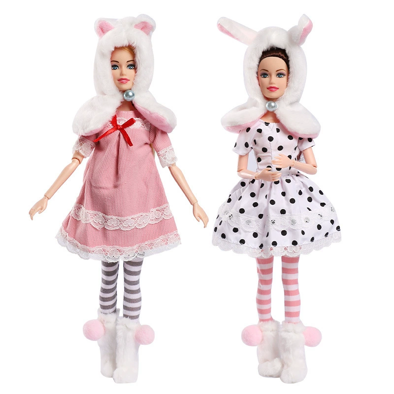 Кукла, модное платье, мини-юбка для наряда, игрушка, 30 см, 11 дюймов, детская одежда