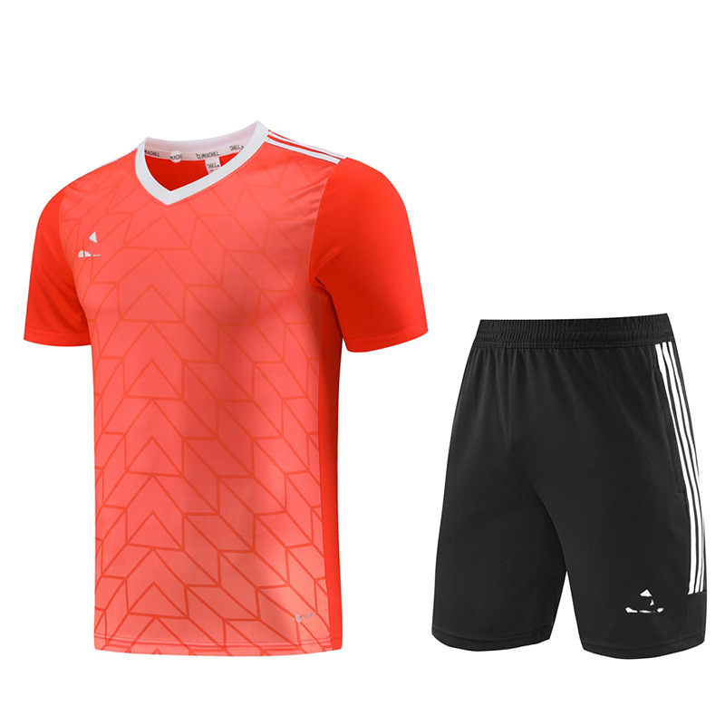 24-25 uniformes de fútbol, trajes casuales, deportes de secado rápido para hombres, camisetas de fútbol de manga corta, uniformes de competición, el equipo establece el número de impresión Z