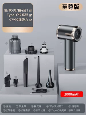Mini High-Power Powerful Vacuum — Tozsoranlar - wireless-supreme-model-2000-mah-2-filter-elements