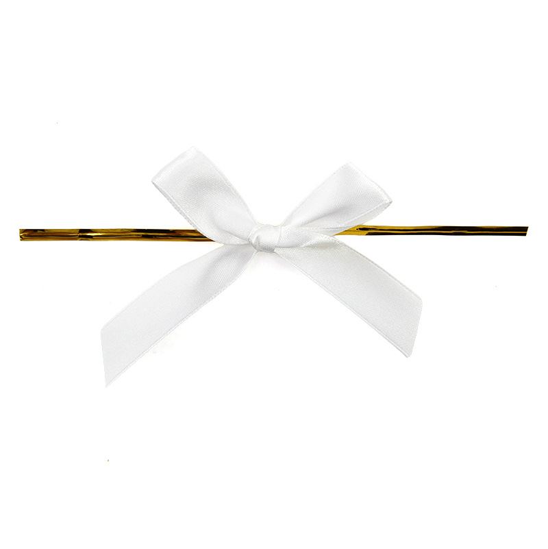 Al por mayor arco vino embalaje cinta decorativa cinta arco más oro seda caja de regalo Accesorios