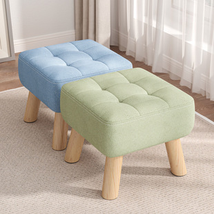 Small stool Household living room Sofa sofa and stool soft bag, small bench, small bench, simple modern door, shoe stool dwarf