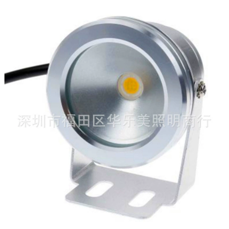 Светодиодная подводная лампа выдувная Лампа Вода 12 В красочный прожектор рыбный пруд фонтан изменение цвета пейзаж лампа для бассейна 10 Вт