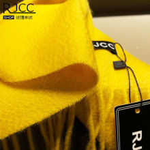 内蒙古工厂定制全羊绒单色秋冬羊绒围巾情侣小围巾欧美纯色小围巾