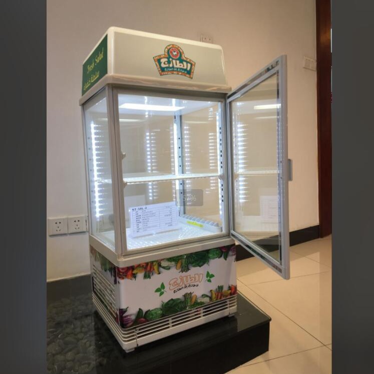 全玻璃冷藏柜,四面玻璃门冷冻柜,四面玻璃门啤酒饮料展示冷藏柜