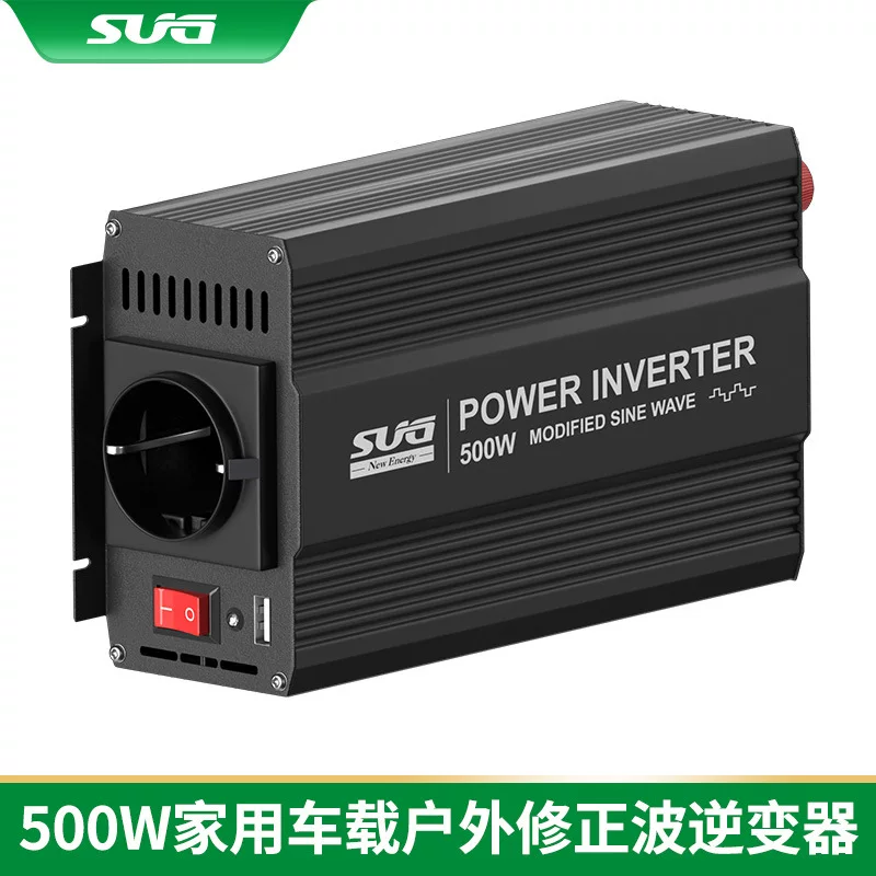 500W автомобильный инвертор для дома на открытом воздухе коррекция волны полный мощностной усилитель инвертора усилитель мощности
