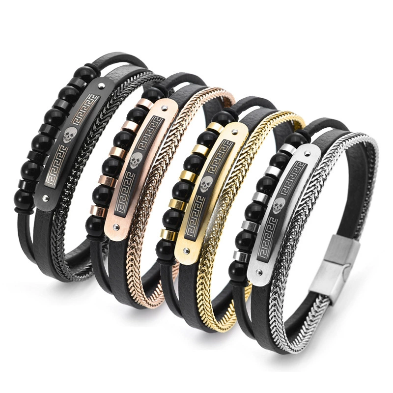 Magnetic bracelet stainless steel, for import
