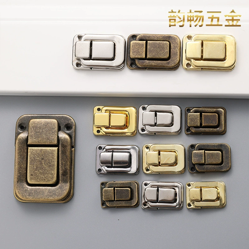 Винтажные сумка пряжки блокировки пряжки Античная пряжки деревянная коробка красное вино Box блокировки пряжки Taiping Box пряжки