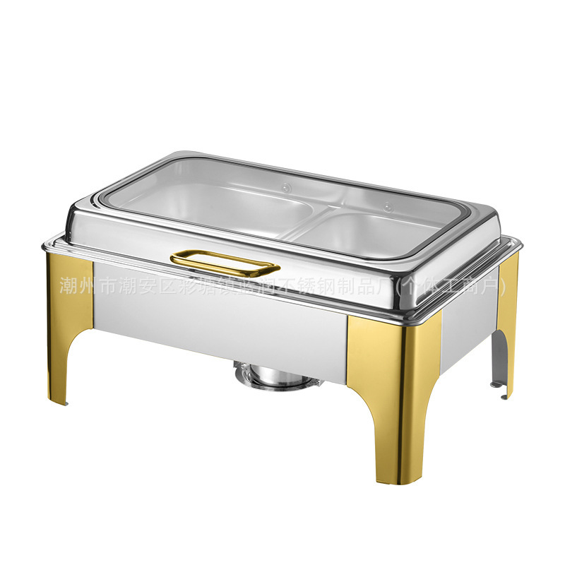 不锈钢自助餐炉布菲炉餐厅酒店婚庆餐炉Chafing Dish Food Warmer|undefined
