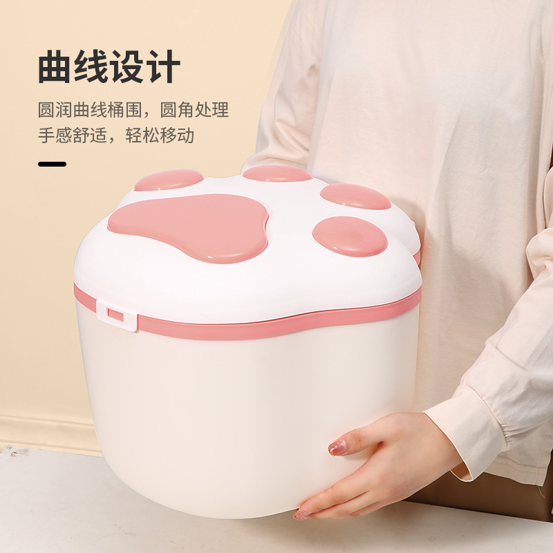 Контейнер для корма Pet Baihui розовый