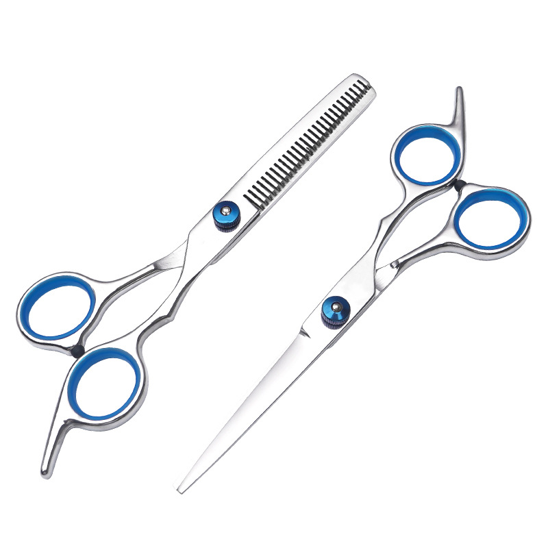 Ciseaux de coiffure professionnels en acier inoxydable pour enfants_voghion.com