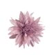 Purple Flower Sea Super Fairy Lily Simulation Flower Purple Anemone Hairpin Side Atmosphere Feeling End of Mirror Headwear Hair