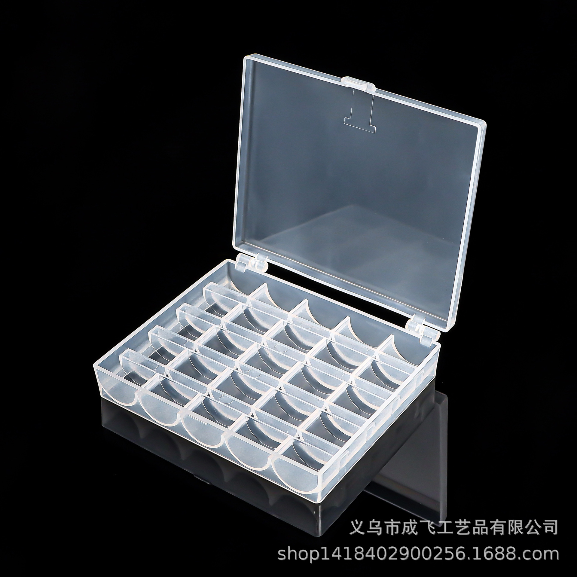 Bobina 25 piezas traje caja de plástico transparente ventas directas de fábrica (excluyendo bobina transparente)