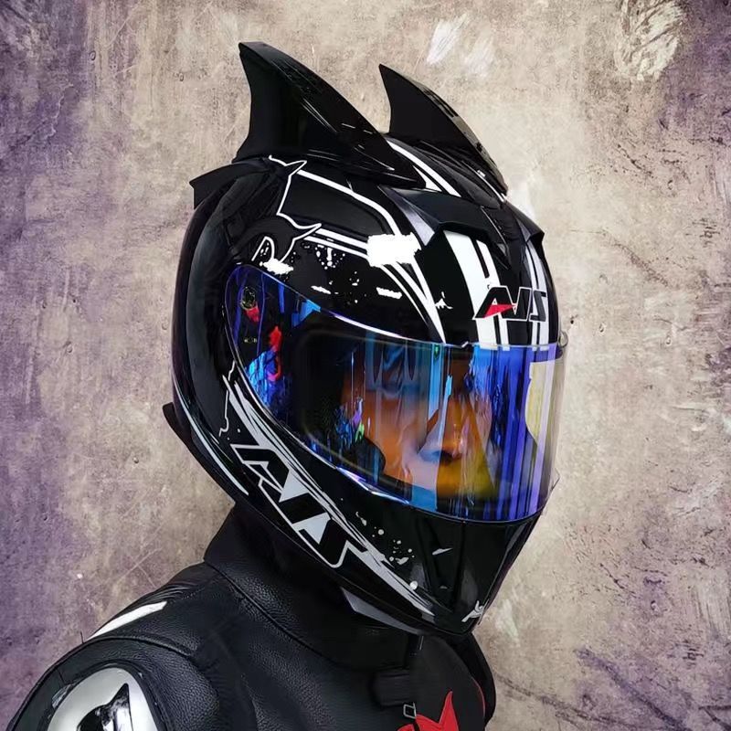 백귀/오로라 블루(야간 투시 가능) + 뿔