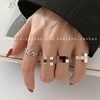 Brand accessory, retro men's ring, fashionable trend chain, internet celebrity, simple and elegant design, European style