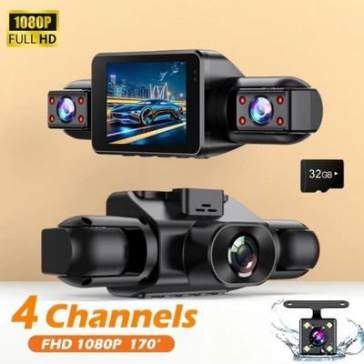 four-camera recording, Driving recorder