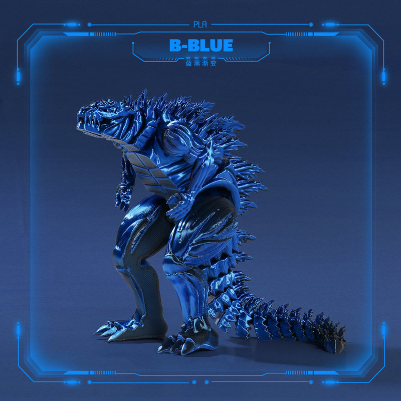 3D プリント筋肉ゴジラおもちゃモンスター可動関節クリエイティブモデル装飾品ギフト装飾インターネット有名人モデル|undefined