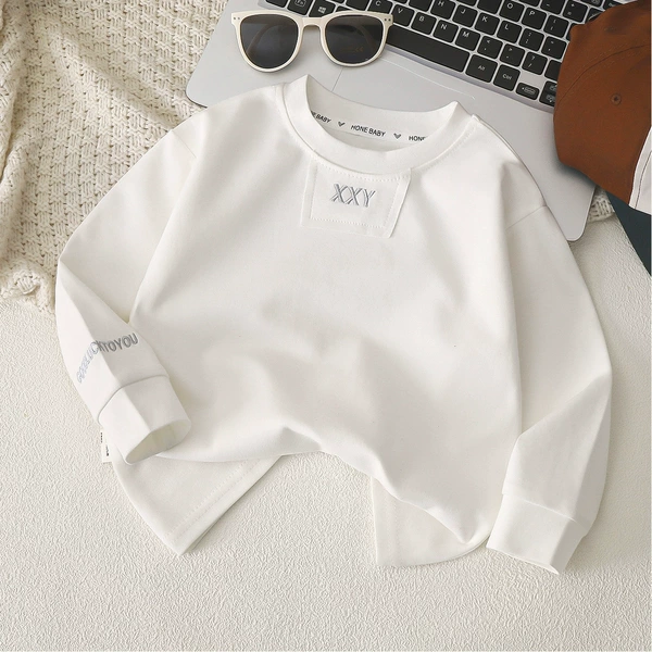 White patch, with embroidery