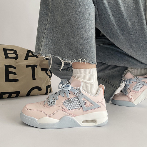 ins new autumn ice pink air cushion sneakers couple thick bottom all-match casual dad shoes student running shoes