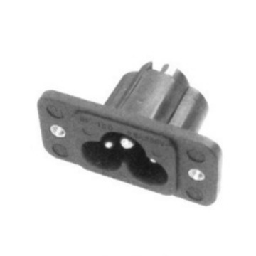 供应电源插座 品字插座带开关  AC插座 AC电源插座系列 AC-030