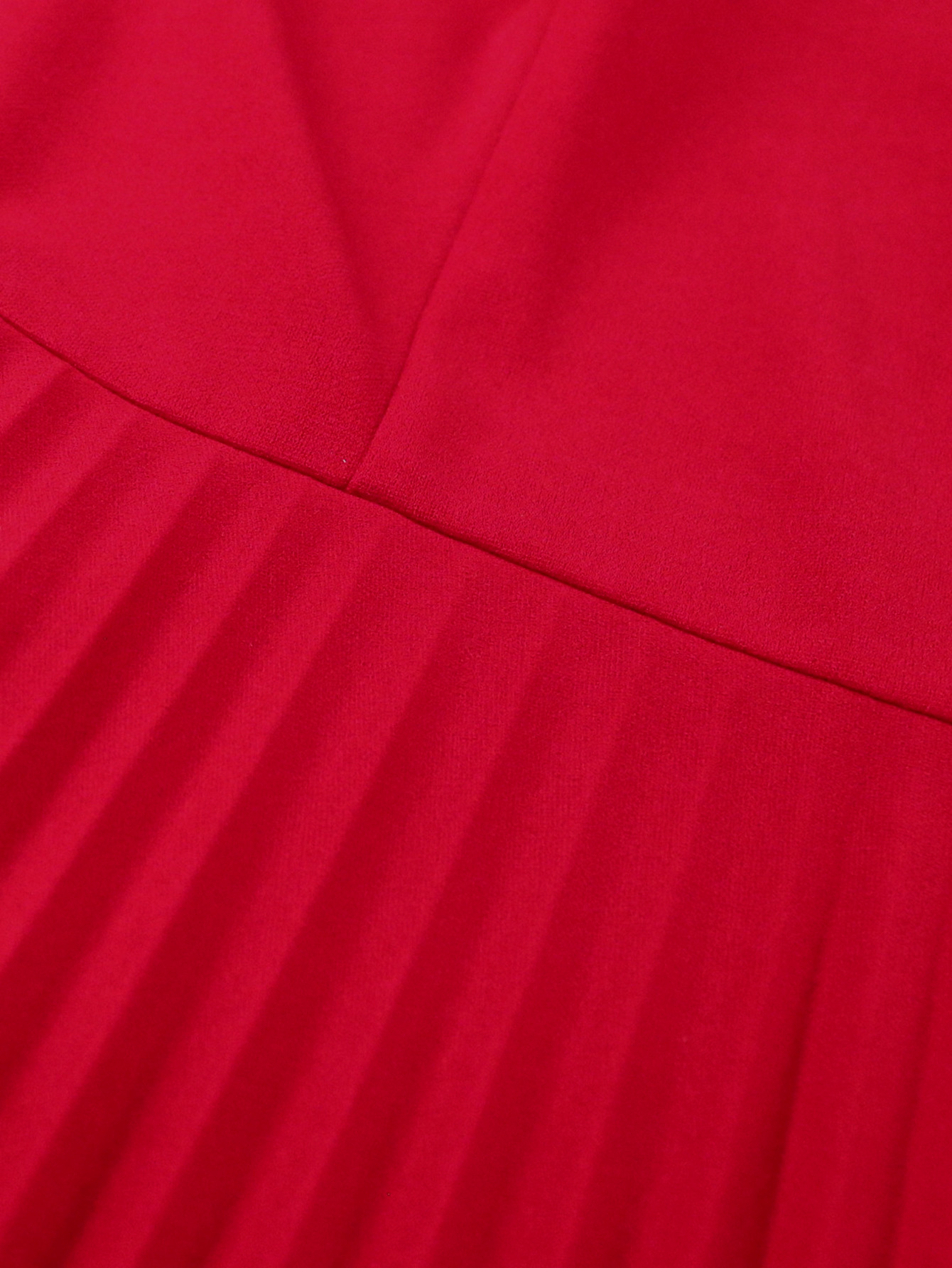 Vestido plisado informal de primavera Aomei con un solo hombro y cuello diagonal, ideal para salidas de primavera, vacaciones en la playa, con mangas abullonadas.